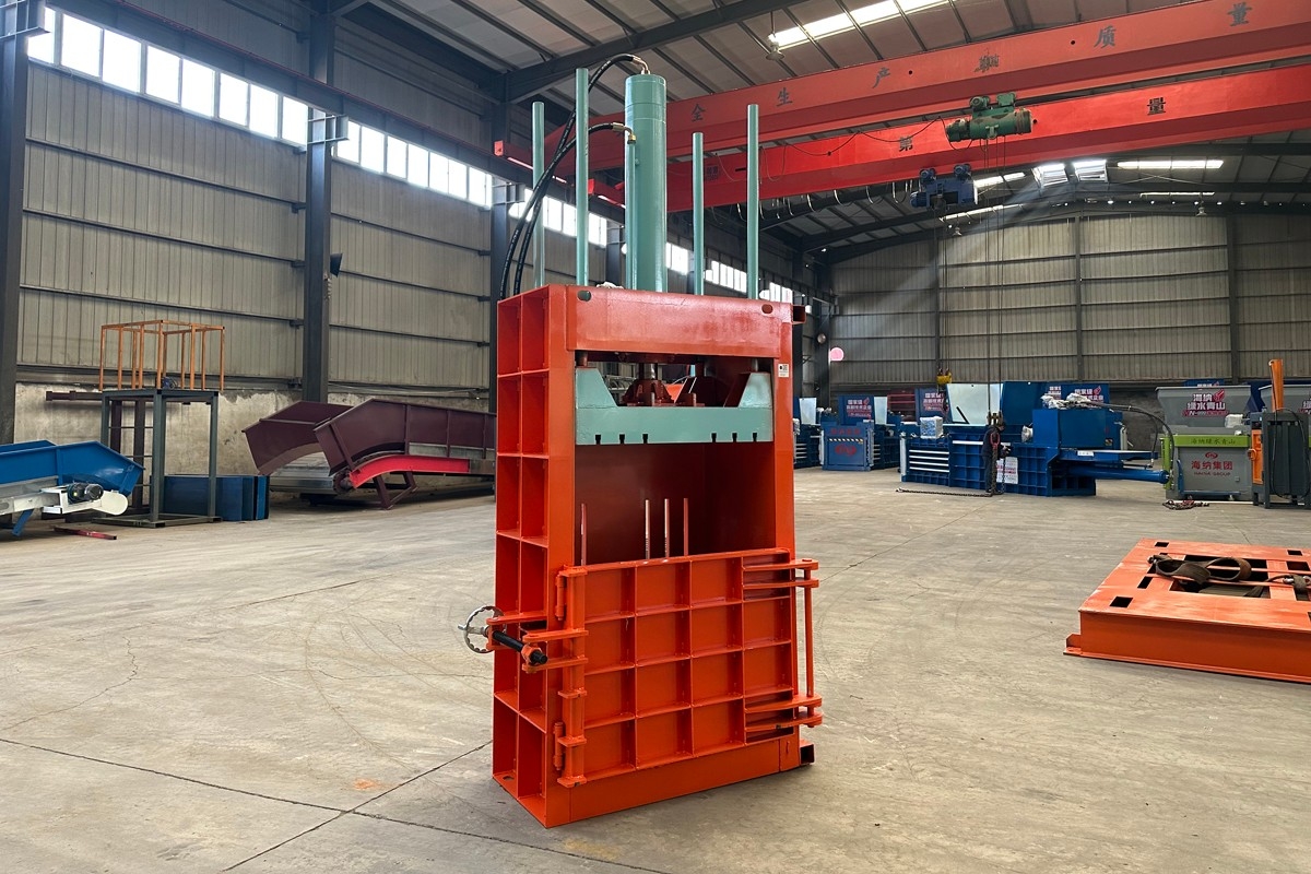 全鋼板60T立式打包機